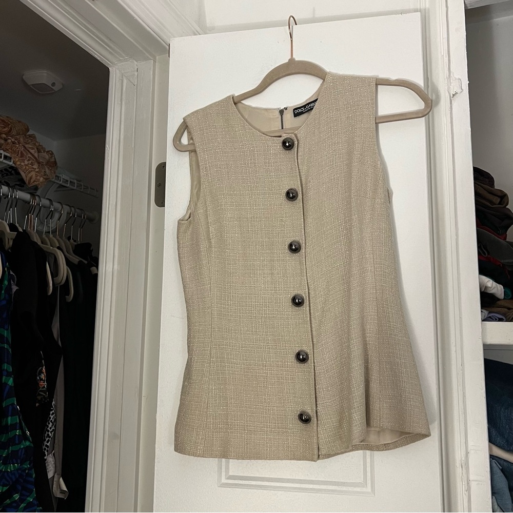 Dolce & Gabanna top vest